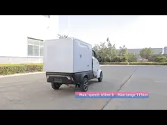 Lithium Battery Aluminum Hopper Solar Panel Electric Four Wheeler With Belts