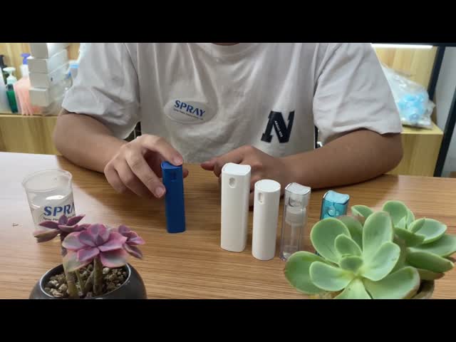 Square 5ml 10ml Perfume Spray Bottle Plastic Perfume Spray Bottle Empty 20ml Travel Portable