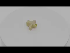 LC к переходника оптического волокна FC цвету пластикового гибридного зеленому video