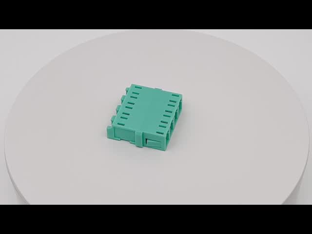 非対称的な溶接されたタイプLCの繊維光学のアダプターの陶磁器の袖のフランゲレスのクォード