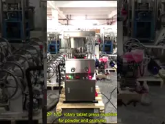 Фармацевтика лаборатории машины прессы таблетки таблетки порошка роторная video