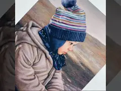 24 рисовальной бумаги 320gsm 350gsm холста 100% хлопок дюйма для красок украшения video