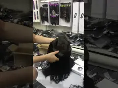 4*4 lace wig deep wave 20 inch