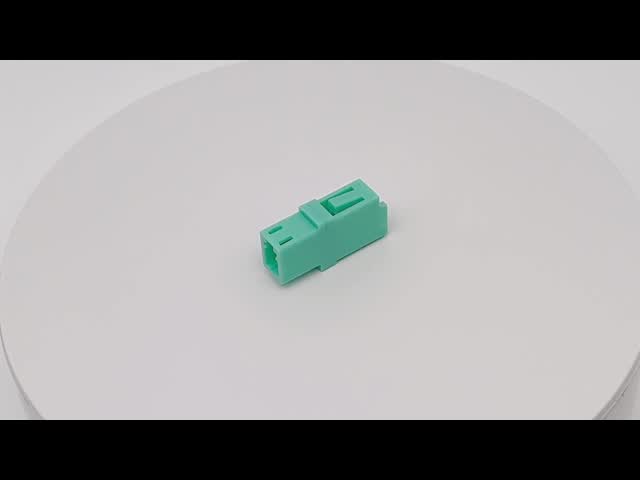 Тип UPC переходника LC APC оптического волокна голубым однорежимным мультимодным симплексным сваренный переходником видео