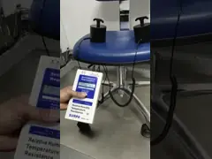 Список лучших спонсоров Регулируемый промышленный офисный стул из пенообразной пенообразной ESD ткани стул антистатический лабораторный стул video