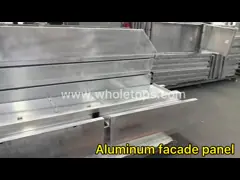 Декоративное PVDF покрыло алюминиевую панель для огнестойкости офисного здания video