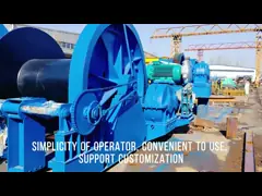 Ворот электрического кабестана гавани с беспроводным дистанционным управлением video