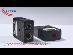 Мини-J тип разъем термопары мужской женский 10A video