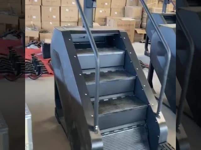 задействуя закрутка оборудования спортзала 150kg велосипед альпинист лестницы эллиптические Cardio 30 градусов склонили амплитуду наклона 0-10mm видео