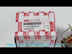 113770-0700 Excavator Engine Parts Engine Thermostat For 6BG1 6BD1 SK135SR video