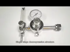 Серии регулятора давления Р190 измерителя прокачки латунные для газа лаборатории МИГ/ТИГ защищают video