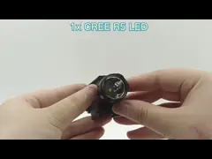 Электрофонарь сильного люмена 150mm 28*41*67.5 Mm IP68 высокого тактический video