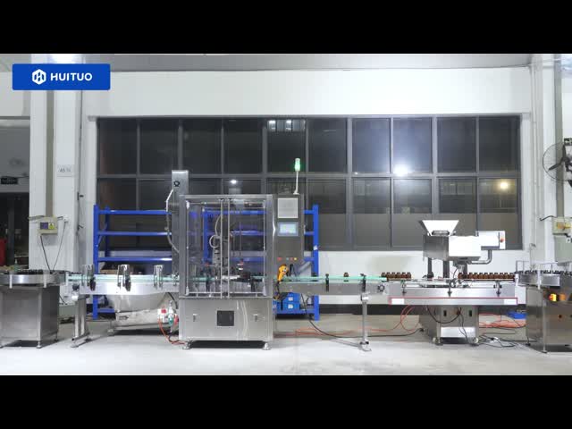 Torção automática fora da máquina tampando para o enchimento de vidro da cápsula do frasco