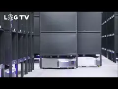 Колесо привода AGV части привода грузоподъемника почистило мотор щеткой DC 48V для колес робота video