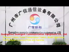 рангоут 15-35m высокий гальванизировал стальную скорость ветра 260m/s фонарного столба улицы video