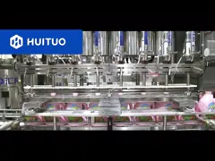 2L-5L plastic bottle liquid laundry detergent filling and capping machine with measuring cap