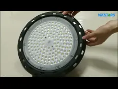 УФО высокий подводный свет с датчиком движения потолок для мастерского склада video