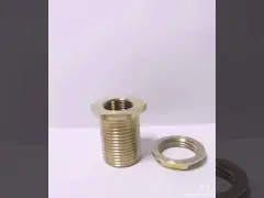 1/2» женский NPT 3/4 обслуживания OEM соединителя цистерны с водой мужчины GHT твердые латунные video