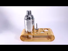 Адвокатура шейкера коктейля 750ml 6Pcs домашняя установила набор инструментов Адвокатуры нержавеющей стали video