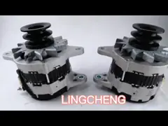 ME077790 MITSUBISHI Alternator Excavator Electrical Parts 24v 50a For 6D24 video