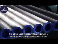 Труба ASTM P91 горячекатаного трубопровода сплава безшовного механического стальная для боилера video