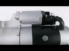 Замена 8970298630 8970298637 мотора стартера экскаватора SK200SR 4BG1 video