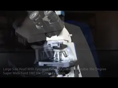 OPTO-EDU A12.2603 Laboratory Biological Microscope, Binocular, Infinity Plan, Quintuple