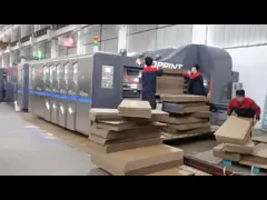Toprint High-quality Flexo Folder Gluer Machine Full Computerized Control