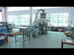 машина запечатывания мешка глубины 40mm горизонтальная, 3PH машина запечатывания завалки мешка PLC Premade video