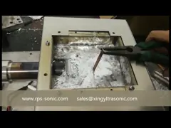 Fluxless 20kHz Ultrasonic Soldering Pot For Wire Tinning System