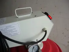 Портативный танк Dia насоса для нагнетания консистентной смазки 280-320mm 24V 220V электрический video