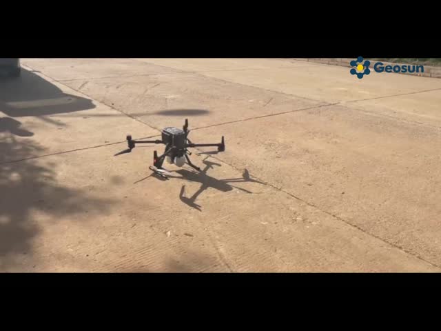 Дрон-съемка Лазерный сканер HESAI Pandar40p Geosun GS-260F Система сканирования LiDAR