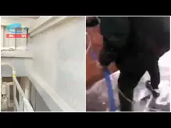 Машина 15m KEMING небольшая портативная распыляя для штукатурить video