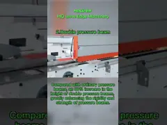 машина кольцевания края двери шкафа верхнего сегмента сверхмощная автоматическая высокоскоростная video