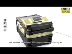 Fiber Optic Tools Auto Fusion Splice Machine Standard 2N Tension Test