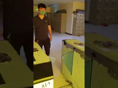 Рука пешеходного ПК талии отпечатка пальцев турникета барьера щитка автоматического высокого акриловая video