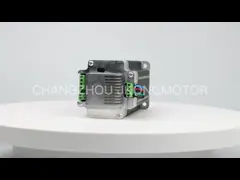 Электромотор без щетки DC BLDC с коробкой передач / тормозом / кодировщиком / контроллером 24V 36V 48V DC сервомотор для газонокосилки video