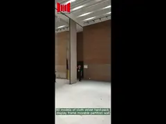 OEM ODM Movable Foldable Partition Wall Systems 900-1230mm width