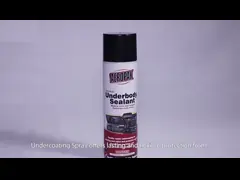 Брызги Undercoating автомобиля брызг Sealant Underbody автомобиля черноты Aeropak video