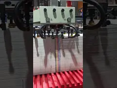 1060мм 80г Лист бумаги На водной основе УФ лакировка пятна покрытия машины video