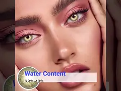 Большой цвет Нью-Йорк контактных линз Cosplay глаз сумасшедший с 0 силами video