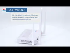 V-SOL V2802DAC GPON ONT XPON 2GE WiFi совместимое с основным направлением OLT video