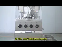 автоматическая таблетка таблетки 27Д делая машину 55000 ПК/пресс таблетки медицины часа video