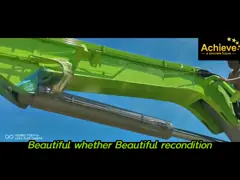 Насос Putzmeister цистерны с водой конкретного насоса Zoomlion в 37 метров используемый тележкой video