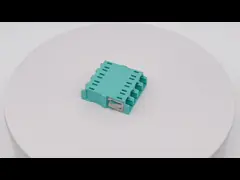 Мультимодный квадрацикл UPC LC к типу Flangeless переходника LC цельному video