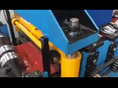 Standing Seam Metal Roofing Profile Roll Forming Machine With 20GP Container