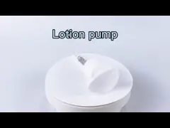 Cosmetic Sgs Lotion Bottle Pumps 24/410 Screw Cream Plastic