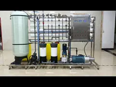 Завод RO обработки фильтра питьевой воды обратного осмоза системы опреснения морской воды соли 500LPH video