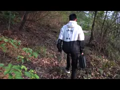 На открытом воздухе аварийный набор ручного резца алюминиевого сплава набора шестерни выживания video