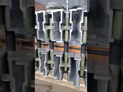 Горячий соединяя сварочный аппарат 2.0Mpa машины конвейерной ленты соединяя для горнодобывающей промышленности video